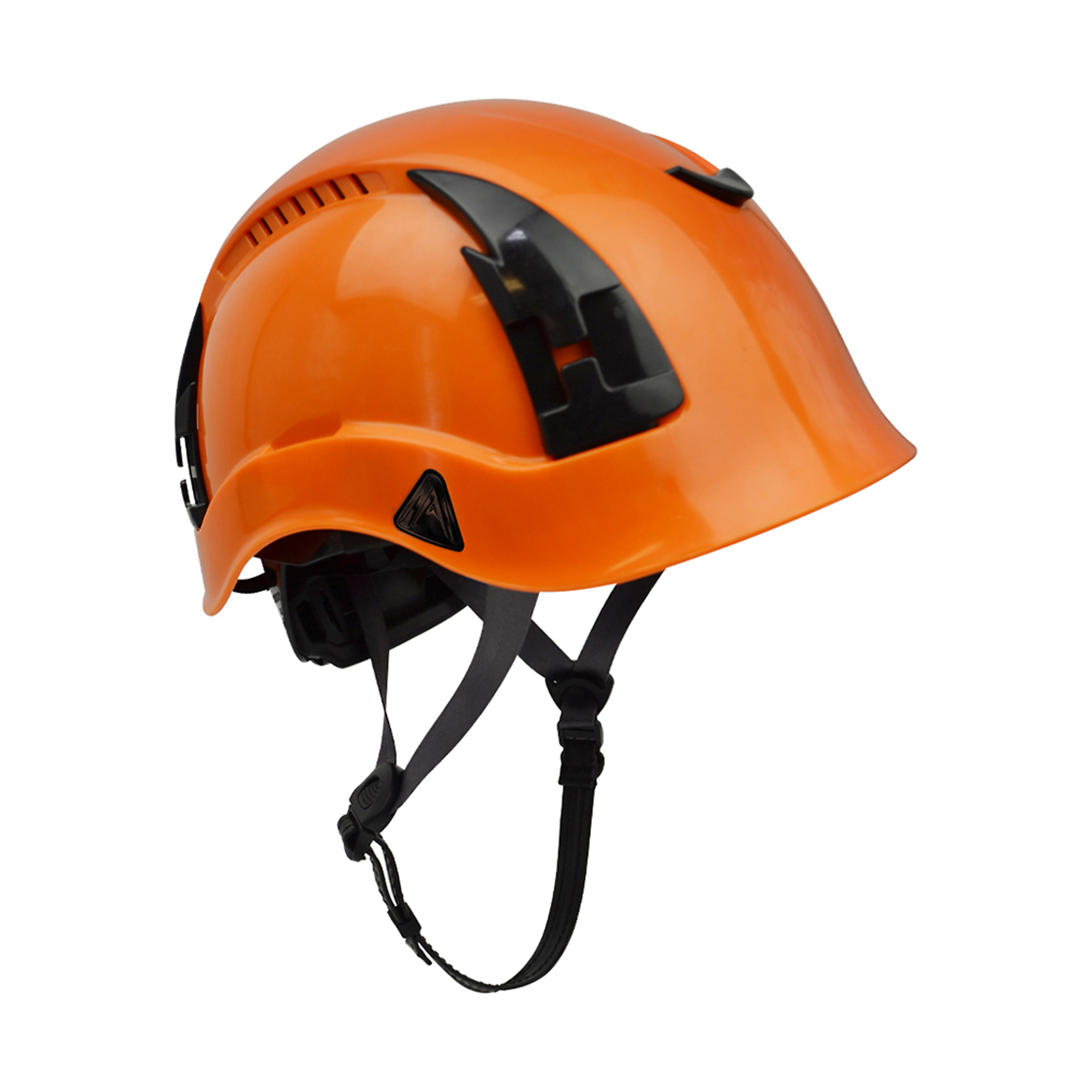 Malta Dynamics Apex Type 2 Safety Helmet — Orange, Class C, ANSI/OSHA Compliant, EN12492, Vented, Model# HTO2000